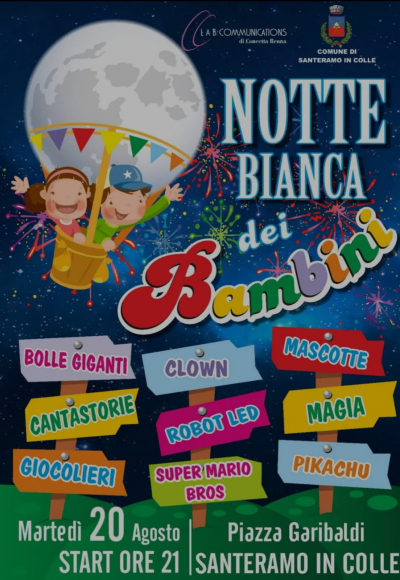 PROGRAMMA EVENTI ESTIVI AGOSTO-SETTEMBRE