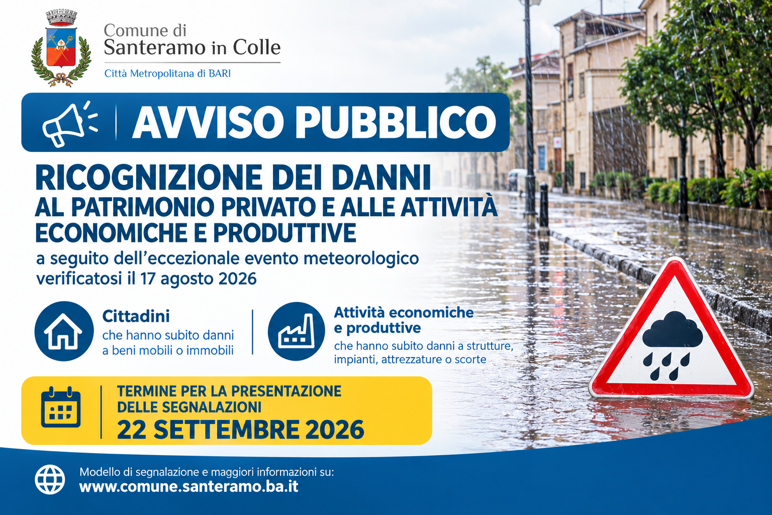 Ricognizione Dei Danni Agosto 2026